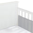 BreathableBaby Breathable Mesh Liner for Full-Size Cribs, Classic 3mm Mesh, Gray (Size