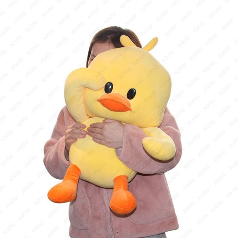 AIXINI 11.8inch Plush Duck Stuffed Animal, Soft Yellow Duckling Duckie, Funny Cuddly Gifts
