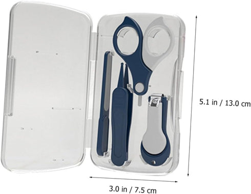 Newborn Nail Care Kit with Safe Clipper and Scissors