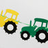3pcs Tractor Banner Felt Bunting Banner, Garland Sign for Baby Shower Boy Birthday Party Decor