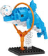 Aetheria Mini Blocks Dolphin Building Animal Set, 150 Pieces Creative Home Decor Building Toy Bricks for Kids or Adults