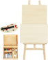 jojofuny Doll House Accessory Painting Tool Set, Wooden Easel Dollhouse Furniture Decoration