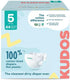 Generic Kudos Chlorine Free Premium Diapers - Cotton-Lined - Size 5, 44 Count,
