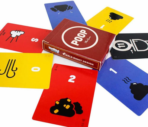Poop: The Game Brown Bag Combo - Family-Friendly Board Games - Adult Games for Game Night - Card Games for Adults, Teens & Kids (2-5 Players)