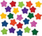 Fun Express Bulk Star Erasers for Kids - 720 Mini Pieces - Classroom Rewards, Teacher Supplies, Party Favors