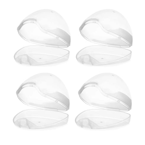 PandaEar Baby Pacifier Holder Case for Diaper Bag| 4 Pack Binky Holder