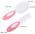 Set 2pcs TIDTALEO Hair Brush and Comb for Newborns and Infants, Soft Nylon Bristles, Gentle Bath Massage Brush, Hair