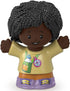 Replacement Part for Fisher-Price Little People Playset - HBW73, African-American Girl Hiker Figure with Water Bottle