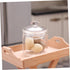 Artibetter 2 Pcs Miniature Jar 1:12 Doll Glass Jars with Lids, Miniature Glass Bottles for Doll House