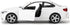 1:36 BMW M2 Diecast Toy Car, Pull Back Model for Kids Aged 3 and Up, Gift in White