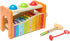 Hape Pound & Tap Bench with Slide Out Xylophone, Award Winning Wooden Musical Toy for Toddlers
