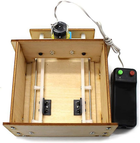 DIY Wooden Elevator Door Kit for Children - Science Educational Develop Toy Assembly