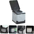 OUNONA Outdoor Portable Toilet Foldable Car Travel Toilet for Camping Emergency Use Compact Design Material Convenient