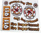 Toy Restore Replacement Decals Fire Firetruck DIY Emergency Ride-on Car Truck