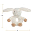 Apricot Lamb Baby Bunny Rabbit Soft Rattle Toy, Plush Stuffed Animal for Newborn Soft Hand Grip Shaker Over 0 Months (Brown bunny, 6 Inches)