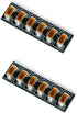 BrickBling 6-Port Expansion Boards, Light Up Your Bricks, Connect LED Lights (2 Pieces)