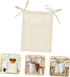 GARVALON Linen Hanging Storage Bag Bedside Organizer for Sundries Crib Multi Use Hanging Organizer Capacity Space