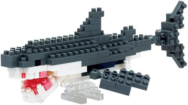 DAISO Great White Shark Petit Block from Japan