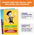 6+ 80 Epic Charades Mini Game for Kids Ages Travel-Friendly Mini Edition Act Out & Explain Cards with Illustrations