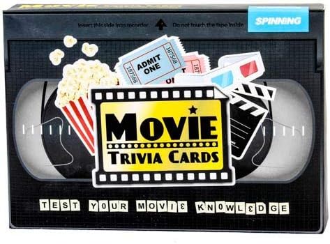 Spinning Hat Movie Trivia Cards
