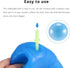 47 Inch Giant Water Bubble Ball, Inflatable Soft Rubber Ball for Outdoor Beach Pool Garden Party (Blue)