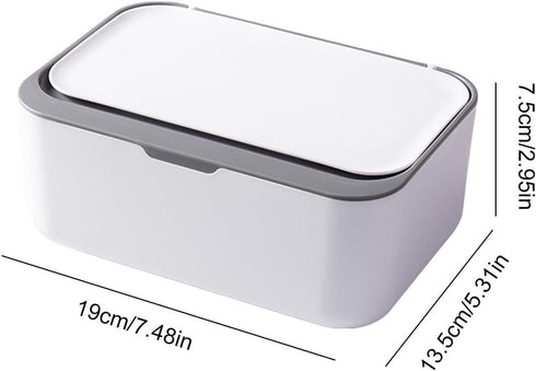 Vitamaze - amazing life Refillable Wet Wipes Dispenser for Babies & Adults - Moist Locking Container with One Hand