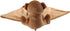 Apricot Lamb Brown Teddy Bear Stuffed Animals Security Blanket, 13 Inches Luxury Snuggler Plush