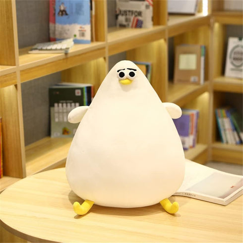 26/40cm Simulation Mother Hen Doll, Funny Fat Chicken Plush Toy, Cute Cartoon Chicken Pillow Gift