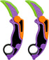 Dreamplay Fidget Gravity Karambit Knife, 2 Pcs 3D Printed Gravity Toys Fake