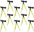 NUOBESTY 12Pcs Miniature Telescopes with Tripod, Dollhouse Mini Telescope Model Toys for Educational Decor (Random