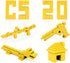 Classic Building Bricks - 100 Piece 2x4 Building Blocks STEM Creative Toys Compatible with Major Brands