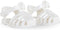 Corolle White Sandals Baby Doll Outfit Accessory, Mon Grand Poupon Clothes for 14" Dolls, Ages 3 Years and Up