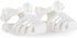 Corolle White Sandals Baby Doll Outfit Accessory, Mon Grand Poupon Clothes for 14" Dolls, Ages 3 Years and Up