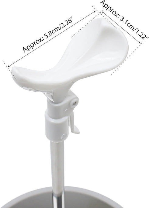 2Pcs 1/3 1/4 15.7" 27.6" Doll Base Stand Fit for BJD Dolls Applicable - Tall, Adjustable Small Display Holder Base