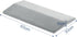 Grey Memory Foam Pregnancy Support Pillow - Travel & Lumbar Cushion