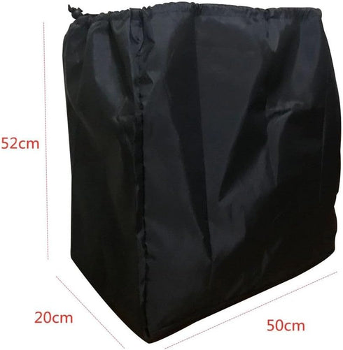 Universal Stroller Organizer Bag,Shoulder Strap Stroller Pouch Foldable Stroller Travel Consignment Cover Black Stroller Storage Bag For Stroller Light Weight Pram Organizer