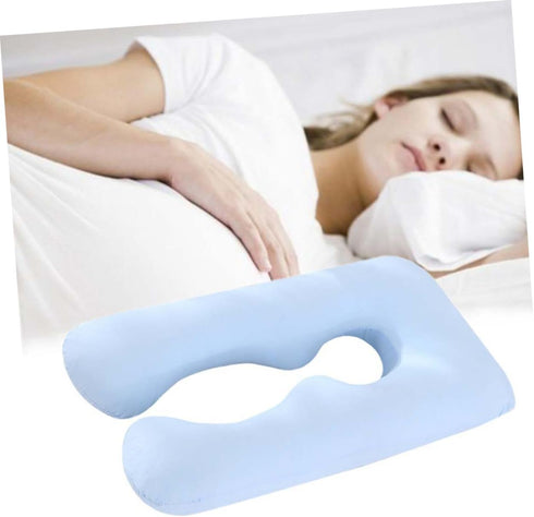 Odorless U-Shaped Pillow Case for Maternity Support