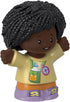 Replacement Part for Fisher-Price Little People Playset - HBW73, African-American Girl Hiker Figure with Water Bottle