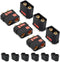 SoloGood 3 Pairs QS8-S Connector Plug, High Current Anti-Spark Male and Female for FPV Drone RC Car Battery