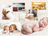47" 47" Cute Organic Cotton Muslin Swaddle Blankets Premium Receiving Blanket for Boys & Girls x Baby Bear Blanket