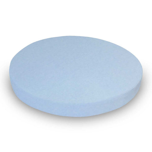 SHEETWORLD.COM SheetWorld Fitted 100% Cotton Jersey Oval Crib Sheet, Fits Stokke Sleepi 26