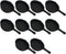 Ciieeo 10Pcs Dollhouse Miniature Plastic Frying Pans, Miniature Pots for Dollhouse Kitchen Cooking Accessories