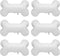 6pcs Bone Balloons - Aluminum Foil Dog Bone Shaped Balloons for Baby Shower Puppy Dog Birthday Party Decorations