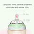 Bottles-2pack (2.5oz/pc, Breast Milk Baby Bottles for Newborn Baby PPSU Anti Colic Infant Bottles Wide Neck Breast-Like