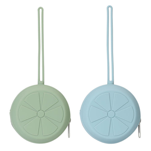 Silicone Pacifier Holder Case, Silicone Pacifiers Storage Case for Newborn, BPA-Free Portable