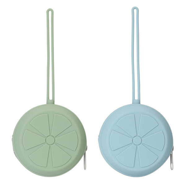 Silicone Pacifier Holder Case, Silicone Pacifiers Storage Case for Newborn, BPA-Free Portable