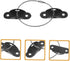 LIFKOME 5sets Furniture Wall Anchors and Straps for Proofing Tip Kit for Bookcases Cabinets and Tv Stands Easy
