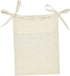 GARVALON Linen Hanging Storage Bag Bedside Organizer for Sundries Crib Multi Use