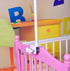 CdyBox Crib Canopy Holder Universal Metal Adjustable Clip-On Stand Bracket for Crib Cot Bed Mosquito Net(White, Stand