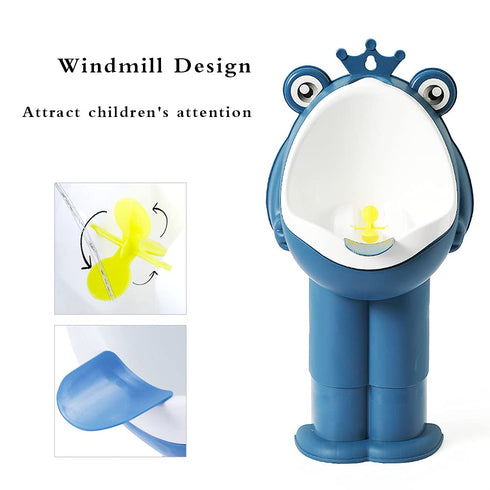 Xeehwb Frog Pee Training,Potty Training Urinal Children's Urinal Kids Toilet Child Standing Urinal Wall-Mounted Toilet
